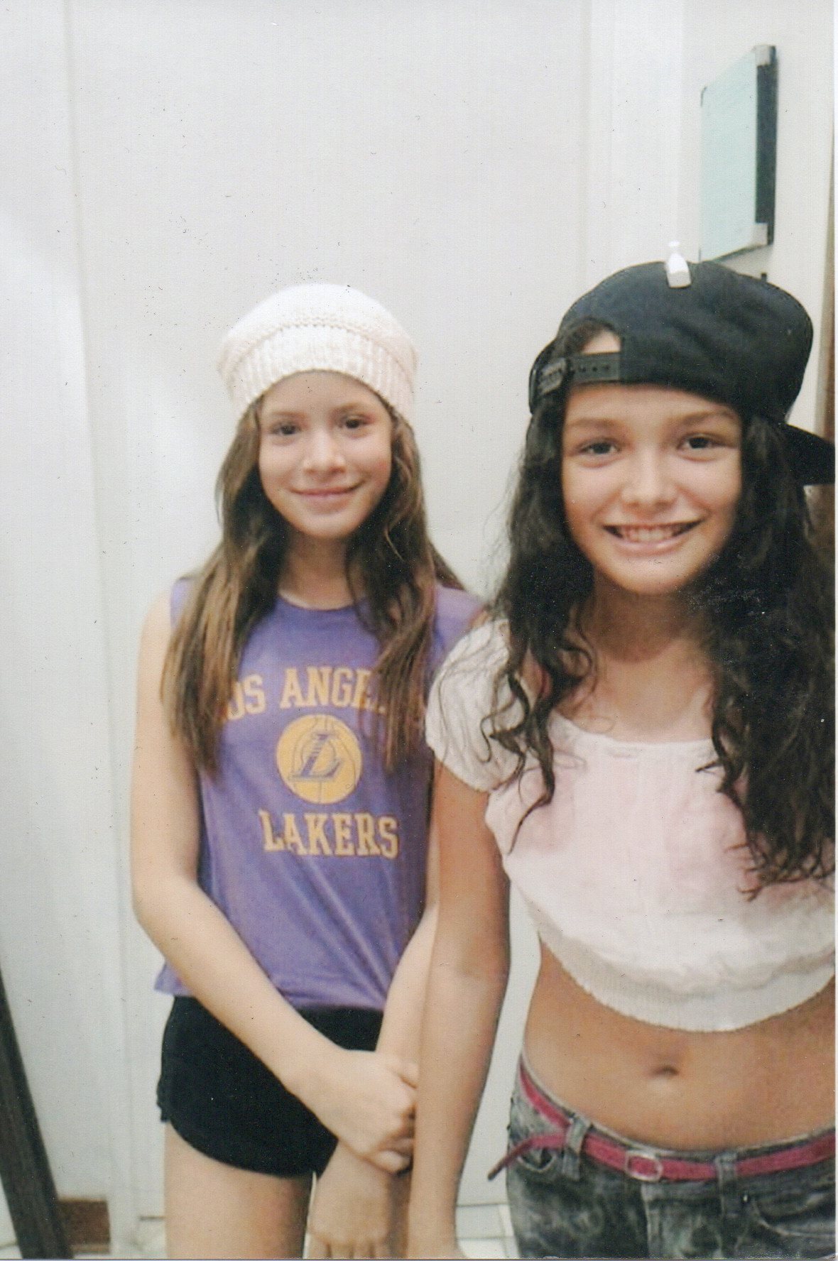 Arianna with a friend